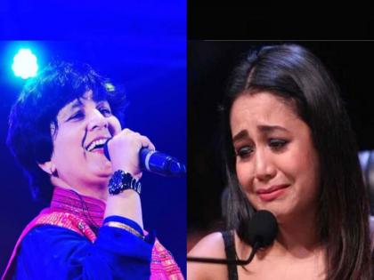 Falguni Pathak shocking reaction on Neha Kakkar's remix of Maine Payal Hai Chhankai | Falguni Pathak : मला उलटी येणंच बाकी होतं..., ‘त्या’ रिमिक्स गाण्याचा फाल्गुनीकडून पंचनामा