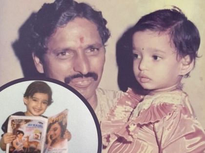 beautiful childhood photo of famous marathi actress priya bapat | फोटोतील ही गोंडस चिमुकली ओळखा पाहू कोण? आज करतेय मराठी चित्रपटसृष्टीवर राज्य
