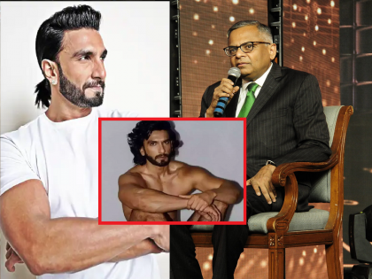 'don't take tension, don't give advice' Tata Group's Chairman N Chandrasekaran's valuable advice to Ranveer Singh | 'टेंशन लेने का नहीं और...' टाटा समुहाचे चेअरमन चंद्रशेखरन यांचा रणवीरला मोलाचा सल्ला