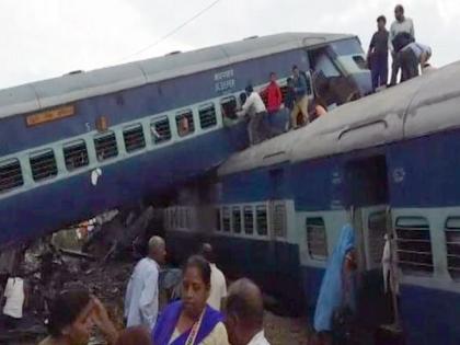 Utkal express trains collide in Uttar Pradesh; 23 killed, 40 injured | उत्तर प्रदेशात उत्कल एक्स्प्रेसचे डबे रुळावरुन घसरुन अपघात; २३ ठार, ४0 जखमी