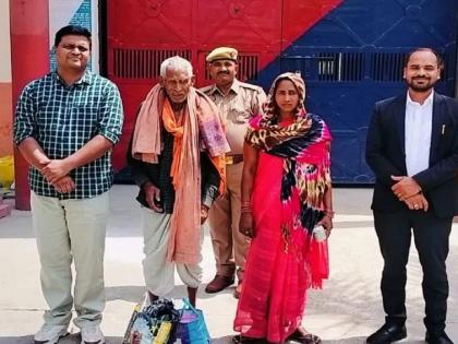 Uttar Pradesh News 103-year-old prisoner released from prison after 43 years; What exactly is the crime? | 103 वर्षांचा कैदी, 43 वर्षांनंतर तुरुंगातून सुटका; नेमका गुन्हा काय? Uttar Pradesh News 103-year-old prisoner released from prison after 43 years; What exactly is the crime? | 103 वर्षांचा कैदी, 43 वर्षांनंतर तुरुंगातून सुटका; नेमका गुन्हा काय?