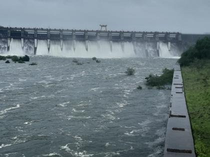 Heavy rains increase inflow into Urdhvamanar dam; alert issued due to possibility of increased discharge | जोरदार पावसामुळे उर्ध्वमानार धरणात आवक वाढली; विसर्ग वाढण्याच्या शक्यतेने सतर्कतेचा इशारा Heavy rains increase inflow into Urdhvamanar dam; alert issued due to possibility of increased discharge | जोरदार पावसामुळे उर्ध्वमानार धरणात आवक वाढली; विसर्ग वाढण्याच्या शक्यतेने सतर्कतेचा इशारा