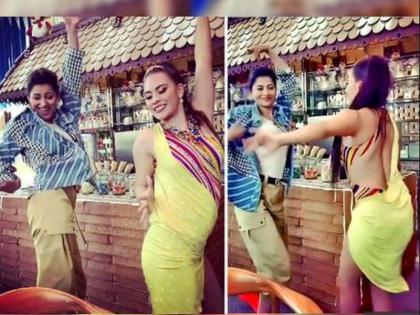 Urvashi Rautel shared a salsa dance, shared on social media in Dubai restaurant | दुबईतील रेस्तराँमध्ये केला उर्वशी रौतेलाने सालसा डान्स, सोशल मीडियावर शेअर केले Video