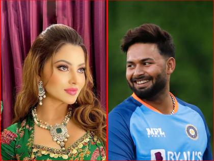 Urarshi Rautela new pic viral wearing vermilion fans asked is this for Rishabh Pant | एक चुटकी सिंदूर... उर्वशी रौतेलाच्या नव्या फोटोमुळे पुन्हा रिषभ पंतची चर्चा