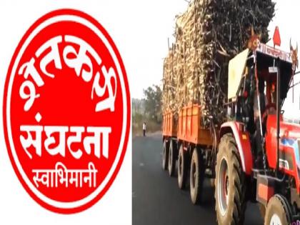 Swabhimani sugarcane movement: Traffic stop along with sugarcane cutting | स्वाभिमानीचे ऊसतोड बंद आंदोलन: कोयता थांबला; वाहतूक खोळंबली!