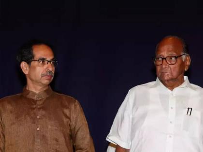 Uddhav Thackeray pass hilarious comment on Sharad Pawar becoming Prime Minister in Mahavikas Aghadi Meeting | उद्धव ठाकरेंसमोरच सुरू झाल्या शरद पवारांच्या नावाने घोषणा, ठाकरे म्हणाले...