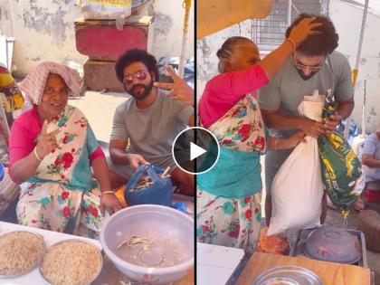 bigg boss marathi fame utkarsh shinde buys fish from women shared video | उत्कर्ष शिंदेचा मोठेपणा! आजींकडून खरेदी केले मासे; म्हणतो- २ हार्टअटॅक, अपघातामुळे पायात रॉड असूनही...