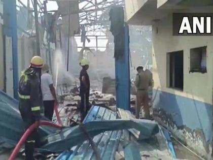 Uttar Pradesh : 12 Killed, 21 Injured in Boiler Blast at Hapur Factory | उत्तर प्रदेशात बॉयलर स्फोटात १२ कामगार ठार; १९ जण जखमी