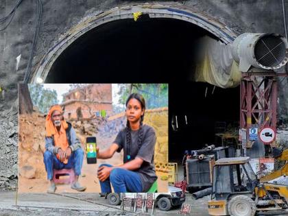 For 'those' 17 days... the workers took care of each other by listening to songs on mobile phones, talking to their families | ‘ते’१७ दिवस... मोबाईलवर गाणी ऐकत, कुटुंबाशी बोलत कामगारांनी सांभाळले एकमेकांना