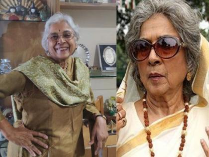 Famous actress Uttara Baokar passed away | प्रसिद्ध अभिनेत्री उत्तरा बावकर यांचं निधन