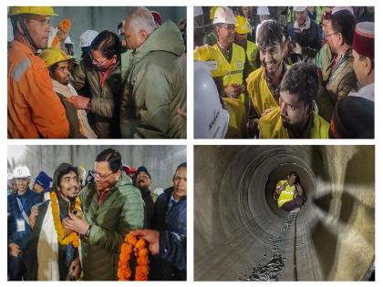 Uttarkashi Tunnel Story: Uttarkashi Tunnel Rescue: How did you take a bath, where did you go to the toilet? Workers told 'those' 17-day routine | अंघोळ कशी केली, शौचास कुठे गेलात? कामगारांनी सांगितली 'त्या' 17 दिवसांची दिनचर्या...