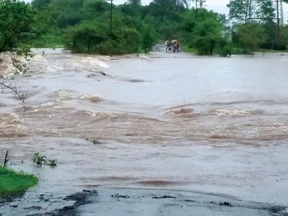 The Tansa River crossed the danger level | तानसा नदीने धोक्याची पातळी ओलांडली