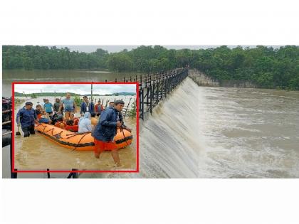 gadchiroli administration orders closure of schools and all other Establishments due to Heavy rainfall, 2103 civilians evacuated | गडचिरोलीत पुराचा कोप; जनजीवन विस्कळीत, २१०३ नागरिकांना सुरक्षित स्थळी हलविले