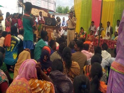 Bhandara | Gram Sabha storms from house belt; The anger of the townspeople of Samata Ekta Nagar | Bhandara | घराच्या पट्ट्यावरुन ग्रामसभा वादळी; समता एकता नगरवासीयांचा संताप