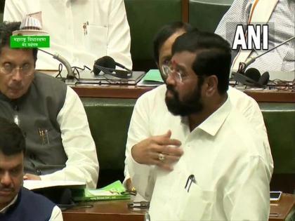 Devendra Aur Hum Hai Saath Saath, Mera Bhi Naam Hai Eknath; Chief Minister eknath shinde answer to opponent on vidhan sabha | देवेंद्र और हम है साथ साथ, मेरा भी नाम है एकनाथ; मुख्यमंत्र्यांची तुफान फटकेबाजी