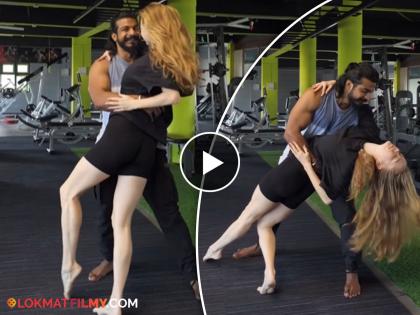 Vaibhav Chavan Irina Rudakova Romantic Dance Video | Bigg Boss Marathi Season 5 | देखो ना खुद को जरा... परदेसी गर्ल अन् रांगड्या गडीचा रोमान्स, इरिना-वैभवचा Video व्हायरल