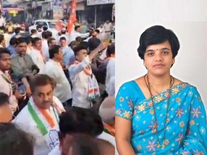 Uddhav Balasaheb Thackeray Party candidate Vaishali Darekar's rally in Ulhasnagar | उल्हासनगरात उद्धव बाळासाहेब ठाकरे पक्षाच्या उमेदवार वैशाली दरेकर यांची रॅली