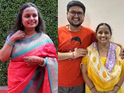 prathamesh laghate wishes mugdha vaishampayan mother on her birthday | होणाऱ्या सासूच्या वाढदिवसाला प्रथमेश लघाटेची पोस्ट, 'या' नावाने मारतो हाक