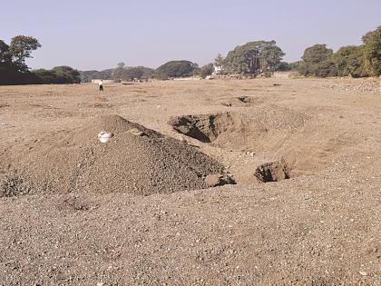 Seized three vehicles transporting illegal sand from the Pravara container; 9 lakh looted confiscated | प्रवरा पात्रातून अवैध वाळू वाहतूक करणारे तीन वाहने पकडले; ९ लाखांचा ऐवज जप्त