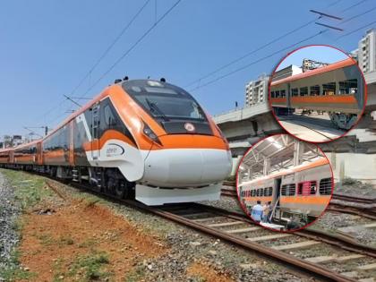 indian railway to introduce vande bharat sadharan train express first look of vande sadharan train | रेल्वेचे मोठे पाऊल! ‘वंदे साधारण ट्रेन’चा पहिला लूक आला; कमी दर अन् भरपूर सुविधा