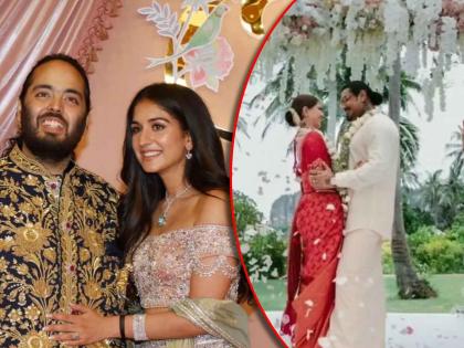 south indian actress Varalaxmi Sarathkumar tied knot with business man nikolai sachdev see wedding photos | अनंत-राधिकाच्या वेडिंगची चर्चा, दुसरीकडे प्रसिद्ध अभिनेत्रीने गुपचूप केलं लग्न, फोटो आले समोर