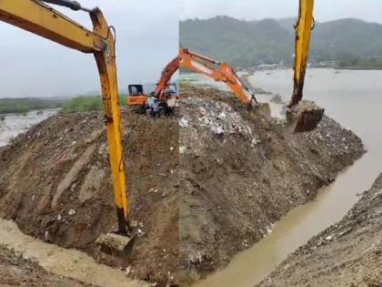 MPs give administration 15 days to take action against Bharni mafia and illegal construction owners who are creating water bodies on Mumbai-Ahmedabad highway | मुंबई - अहमदाबाद महामार्गाला जलसमाधी देणाऱ्यावर कारवाई करण्यासाठी खासदारांची प्रशासनाला १५ दिवसांची मुदत