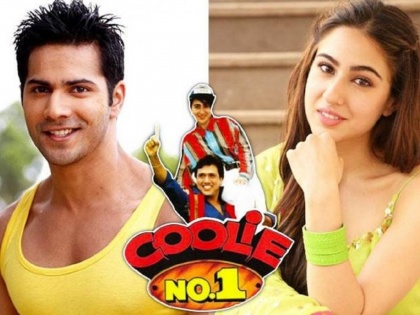 Varun Dhawan and Sara Ali Khan share photo and announce release date of Coolie no. 1 remake | या दिवशी प्रदर्शित होणार 'कुली नंबर १', वरूण धवन व सारा अली खान लगावणार रोमांसचा तडका