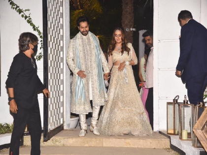 varun dhawan and natasha dalal wedding fans reacted seeing the actor bride | हिला नवी नवरी कोण म्हणेल? वरूण धवनची ‘दुल्हनियां’ पाहून नेटकरी झाले निराश 