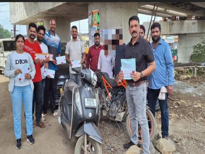 Three accused arrested with mephedrone worth lakhs; Anti-narcotics squad takes action | तीन आरोपींना लाखोंच्या मेफेड्रोनसह अटक; अंमली पदार्थ विरोधी पथकाची कारवाई Three accused arrested with mephedrone worth lakhs; Anti-narcotics squad takes action | तीन आरोपींना लाखोंच्या मेफेड्रोनसह अटक; अंमली पदार्थ विरोधी पथकाची कारवाई