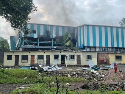 massive explosion at electrical panel manufacturing company 3 workers died 8 seriously injured in vasai | इलेक्ट्रिक पॅनल बनविणाऱ्या कंपनीत भीषण स्फोट; ३ कामगारांचा होरपळून मृत्यू, ८ गंभीर जखमी