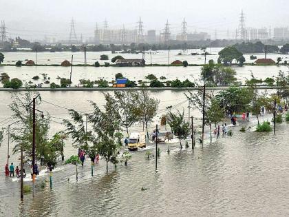 Floods likely to hit Vasai salt pans again this year | वसई मिठागरातील लोकवस्तीवर यंदाही पुराचे सावट