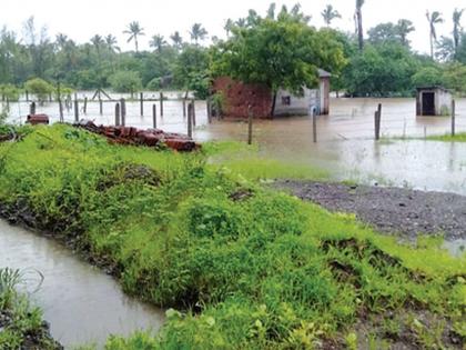 Vasai, rain fog in Virar, water in societies | वसई, विरारमध्ये पावसाचे धुमशान, सोसायट्यांमध्ये पाणी