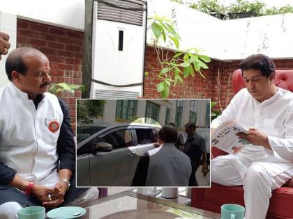 वसंत मोरेंना पाहताच मनसे प्रमुख राज ठाकरेंनी कार थांबवली अन्...; काय घडलं?