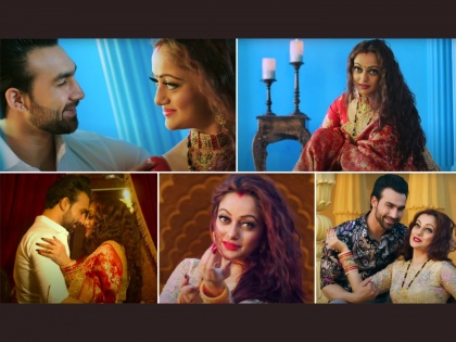 Mansi Naik and Pradip Kharera's romantic chemistry in the song 'Vatevari Mogra' after marriage, watch the video | लग्नानंतरची मानसी नाईक आणि प्रदीप खरेराची रोमँटिक केमिस्ट्री 'वाटेवरी मोगरा' गाण्यात, पहा व्हिडीओ