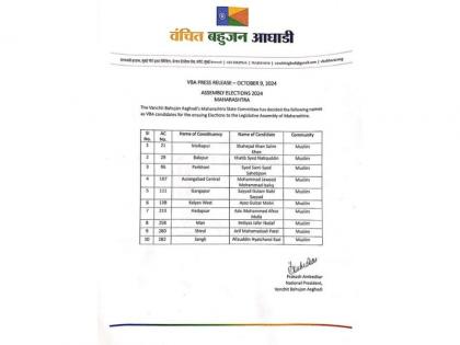 वंचित बहुजन आघाडीने दुसरी यादी जाहीर केली आहे. वंचित बहुजन आघाडीने दुसरी यादी जाहीर केली आहे.