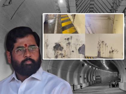 Mumbai Coastal Road tunnels are already leaking two weeks before monsoon | कोस्टल रोडच्या टनेलला गळती, व्हिडिओ समोर येताच CM शिंदे 'इन अॅक्शन'; कायमस्वरुपीच्या दुरुस्तीचे आदेश!