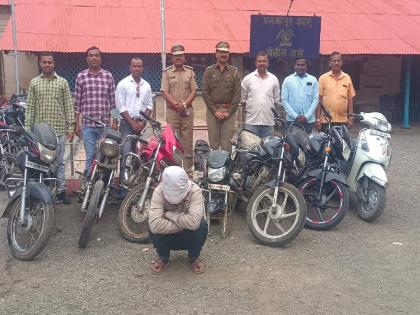 crime news husband wife stole a bike with a small child in buldhana | अबब... पती, पत्नीने लहान मुलाला घेवून केली दुचाकीची चोरी