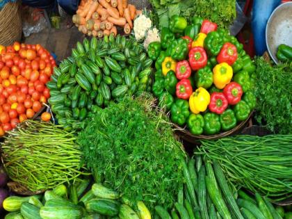 pickled vegetables; Due to the rain, the fields were damaged | भाज्या कडाडल्या; पावसामुळे शेतातच झाल्या खराब