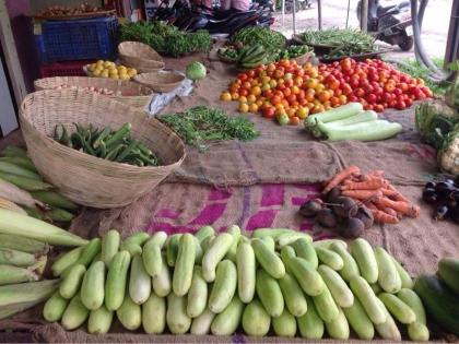 In Nagpur, green chilli, cilantro, and tomato continue hiked | नागपुरात हिरवी मिरची, कोथिंबीर, टमाटे महागच