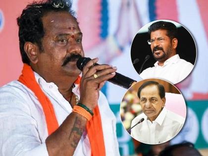 Telangana Assembly Election 2023: BJPs giant killes; Katipally Venkata Ramana Defeated CM KCR and Congress state president on revanth reddy Kamareddy seat | भाजपचा ढाण्यावाघ; कामारेड्डी जागेवर CM केसीआर आणि काँग्रेस प्रदेशाध्यक्षाचा केला पराभव