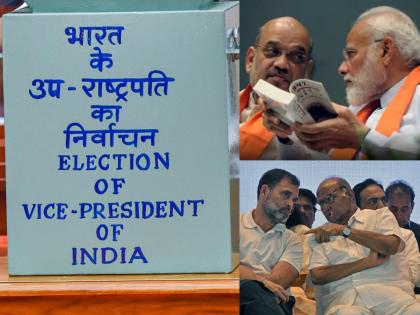 Who will be the Vice President? NDA MPs took training, India Aghadi's mock poll today | उपराष्ट्रपतिपदावर कोण बसणार? एनडीए खासदारांनी घेतले प्रशिक्षण, तर इंडिया आघाडीचे आज मॉक पोल Who will be the Vice President? NDA MPs took training, India Aghadi's mock poll today | उपराष्ट्रपतिपदावर कोण बसणार? एनडीए खासदारांनी घेतले प्रशिक्षण, तर इंडिया आघाडीचे आज मॉक पोल