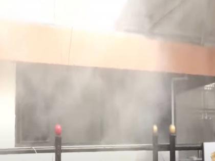 Big news Fire near the entrance of Vidhan Bhavan Reportedly caused by short circuit | Mumbai Fire: विधान भवनाच्या प्रवेशद्वाराजवळ आग; शॉर्टसर्किटमुळे आग लागल्याची माहिती Big news Fire near the entrance of Vidhan Bhavan Reportedly caused by short circuit | Mumbai Fire: विधान भवनाच्या प्रवेशद्वाराजवळ आग; शॉर्टसर्किटमुळे आग लागल्याची माहिती