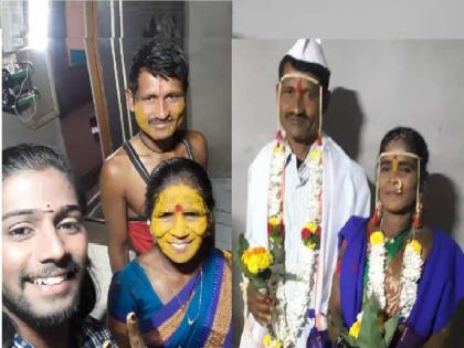 the young man remarried his widowed mother In Kolhapur | वडिलांचा अपघाती मृत्यू झाला, आईचा जगण्याचा सूरच हरवला; अन् चक्क मुलानेच आईचा पुनर्विवाह घडविला