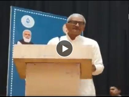 bjp mp Janardan Mishra says drink alcohol chew tobacco but understand the importance of water | Video - "गुटखा खा, दारू प्या किंवा थीनरचा वास घ्या पण..."; भाजपा नेत्याचं अजब विधान