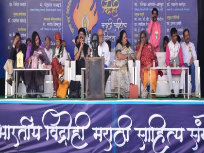 Ideological Riot of Color Literary in Shanti Bhoomi; Bugle of rebels too Sahitya Samelan Wardha | शांतीभूमीत रंगलीय साहित्यिकांची वैचारिक दंगल; विद्रोहींचाही वाजता बिगूल