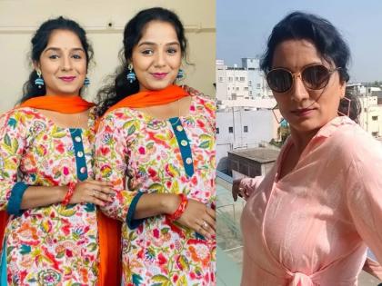marathi actress and her twins to be seen in upcoming marathi serial first time working together | प्रसिद्ध अभिनेत्रीची जुळ्या मुलींसोबत एकाच मालिकेत वर्णी, मायलेकींची सोशल मीडिया पोस्ट