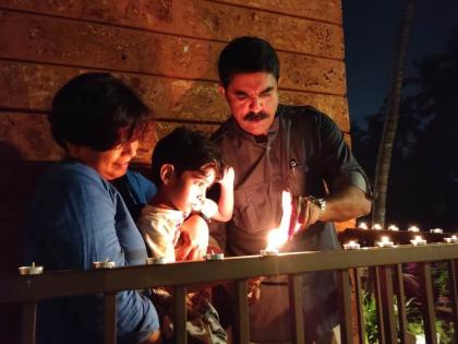 the lights are on in houses in goa for mhadei river | दिवे लागले रे... दिवे लागले! म्हादईसाठी घरोघरी दिवे लागले...