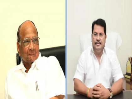 congress leader vijay wadettiwar meet ncp chief sharad pawar in baramati | विजय वडेट्टीवार यांनी घेतली शरद पवार यांची भेट  