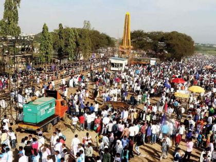 7 to 8 lakh people from all over the country will attend the Vijaystambh greeting program | Vijay Stambh Bhima Koregaon: विजयस्तंभ अभिवादन कार्यक्रमाला देशभरातून ७ ते ८ लाख बांधव येणार