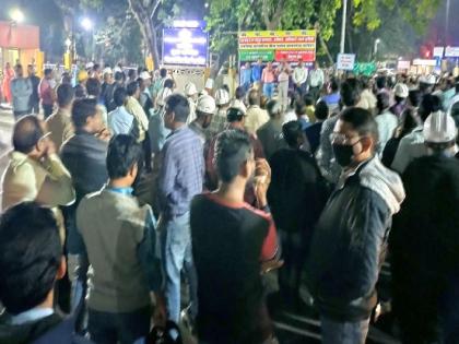 Mahavitaran workers in chandrapur district are on strike from midnight against privatization | Mahavitaran Strike | जिल्ह्यातील साडेआठ हजार वीज कर्मचारी मध्यरात्रीपासून संपावर